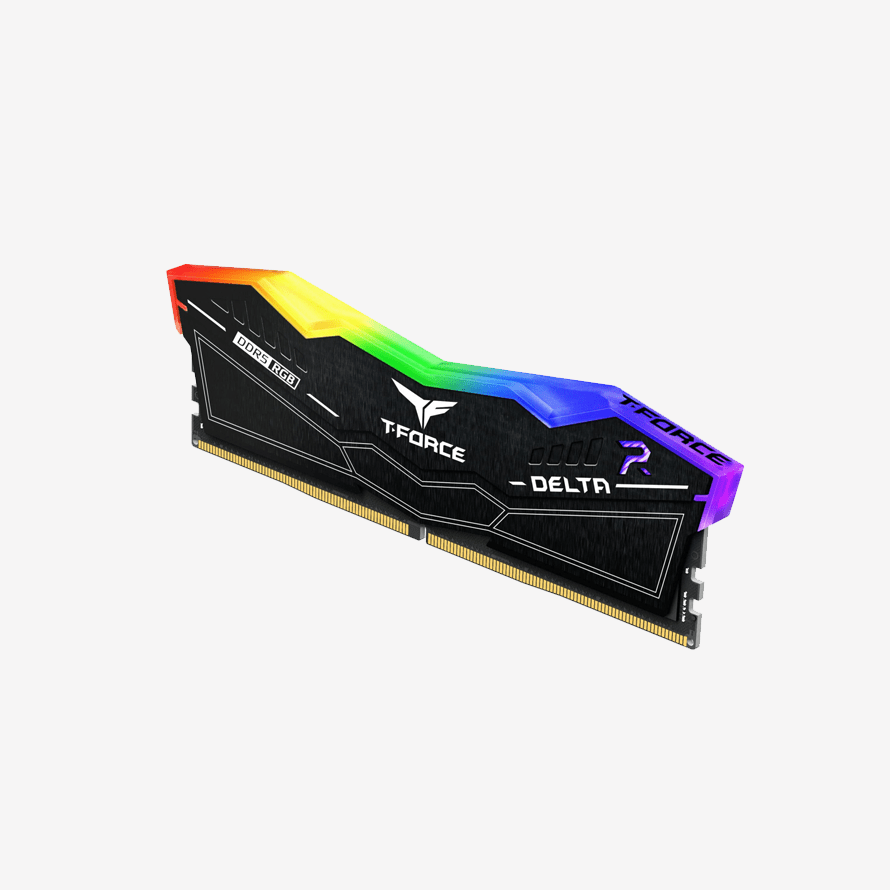 رم TeamGroup T-Force DELTA RGB DDR5 32GB Dual 6400MHz CL32 - Black